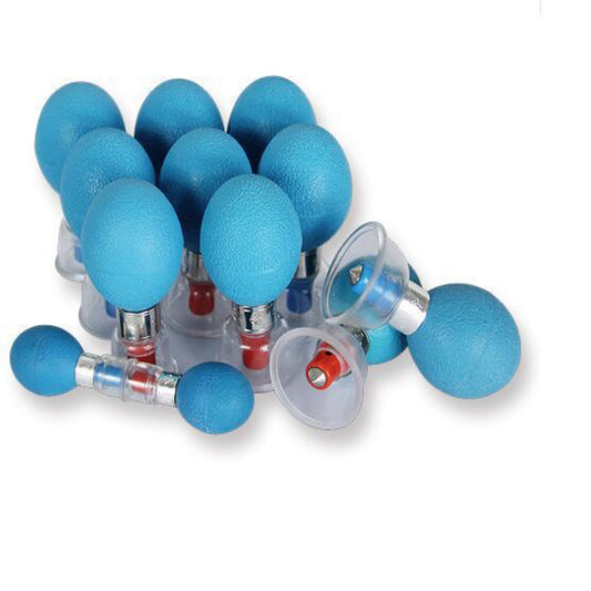 Sliver HACI Suction Cupping Set - 12 Cups