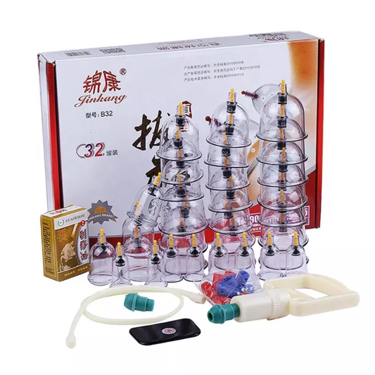 Jinkang Vacuum Cupping Set 32 Cups