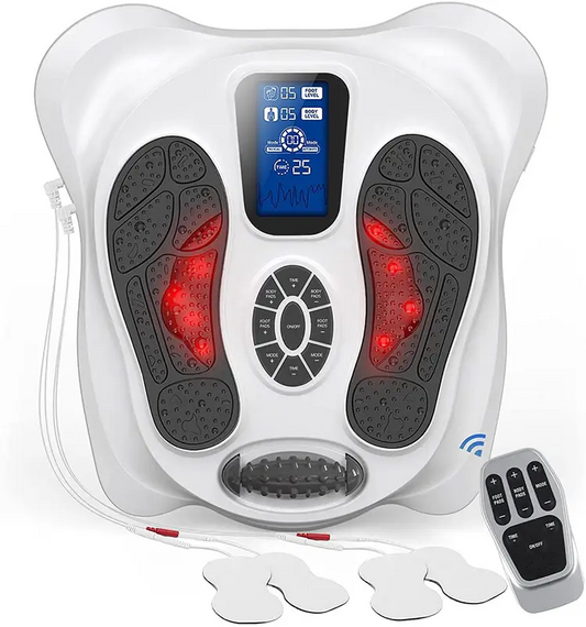 New type Electromagnetic Foot Massager & Body Therapy Machine EMS TENS Foot Massager