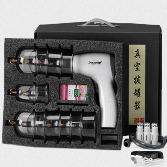Home Use Portable Electric Cupping Therapy Set （12 pcs）