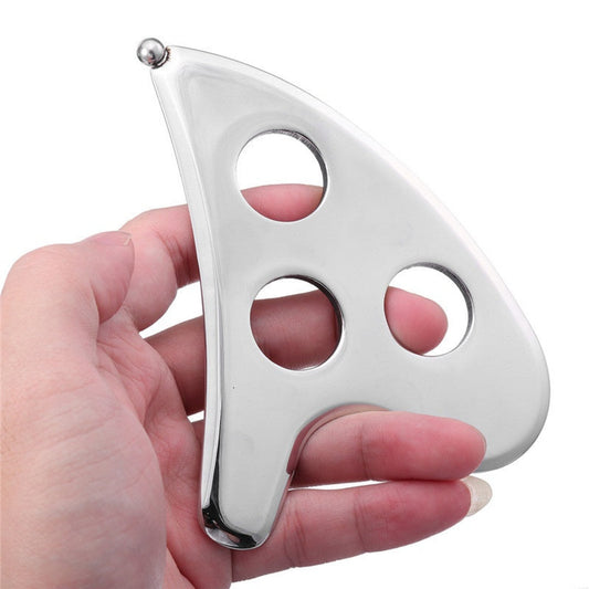 three hole fascial knife IASTM tool Stainless steel gua sha