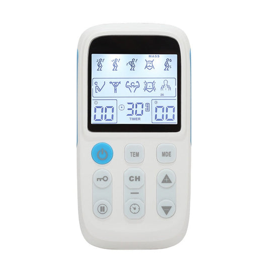 2022 New 24 Modes AB Dual Channel Count Cervical EMS Pulse Massager Code Meridian Massager TENS