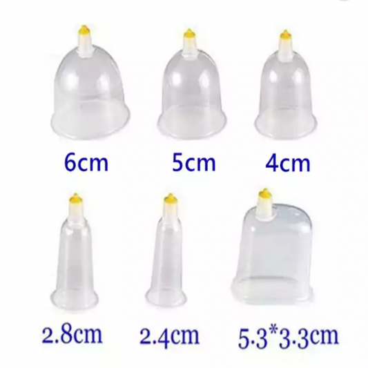 Sterilization plastic cupping set