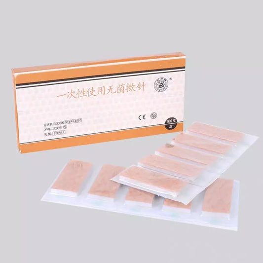 Agujas de prensa de tachuelas desechables para acupuntura Cloud Dragon Skin 